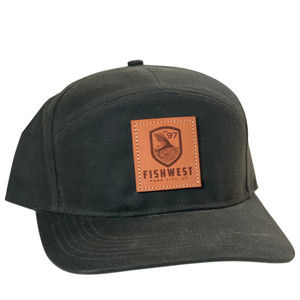 Fishwest Park City Logo Pioneer Hat in Dark Olive